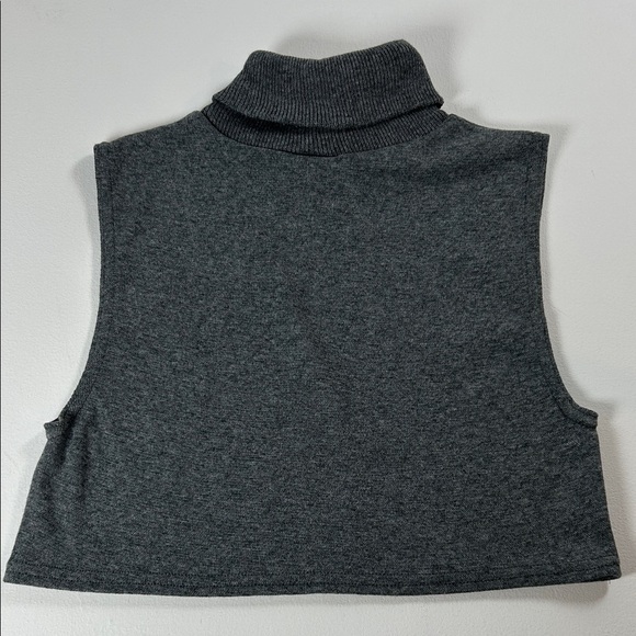 Outbrook Grey Vintage Sleeveless Turtleneck Dickey Top - Women’s Medium - Picture 2 of 8